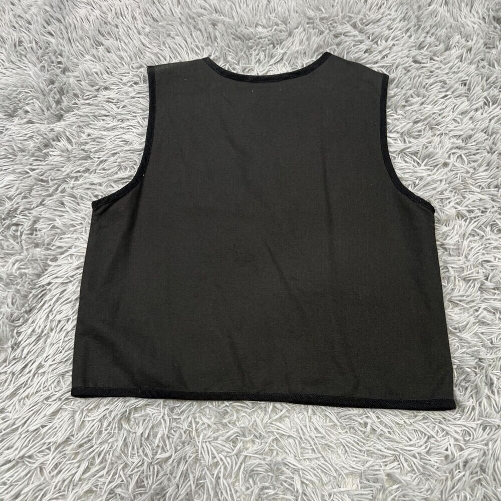 Vintage Tantrums Patchwork Embroidered Leather Wo… - image 7